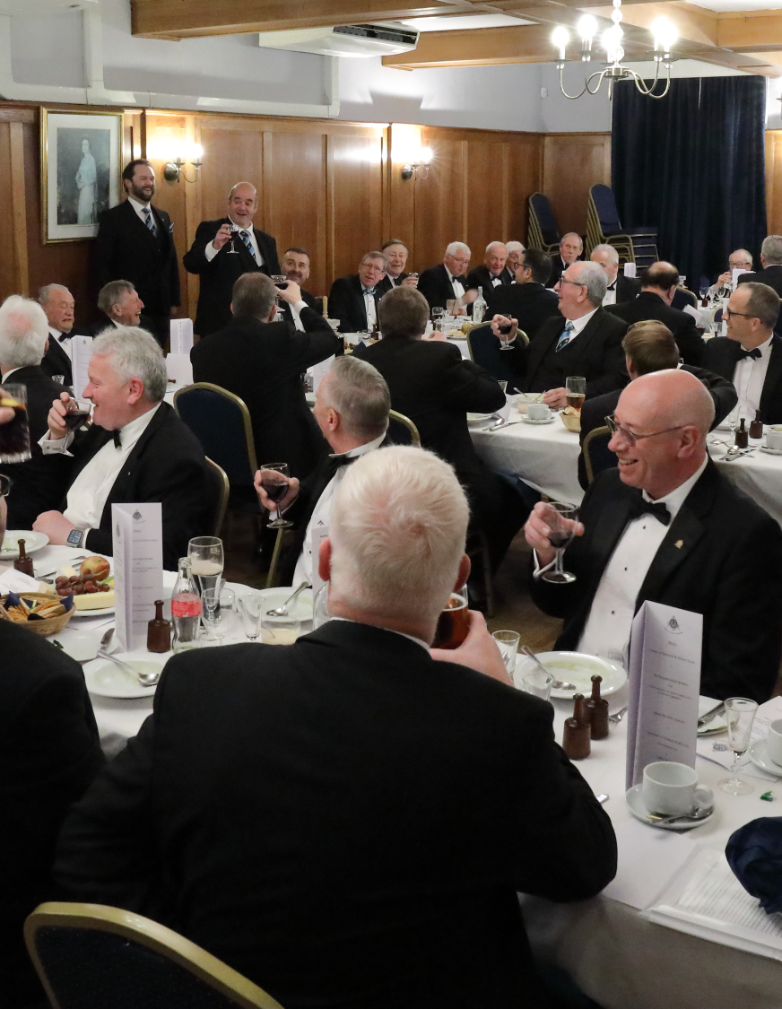 Lodge of Round Table celebrated its 200th meeting in April 2022